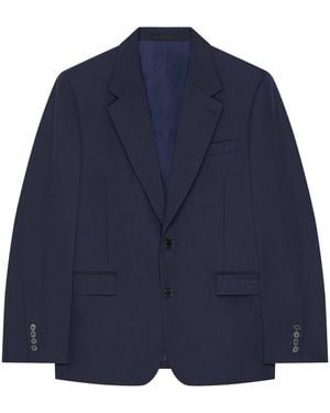 Givenchy Wool Blazer - Blue