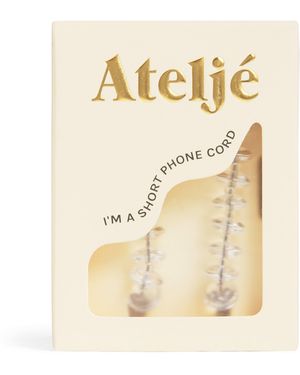Atelje71 Echo Phone Cord - Metallic