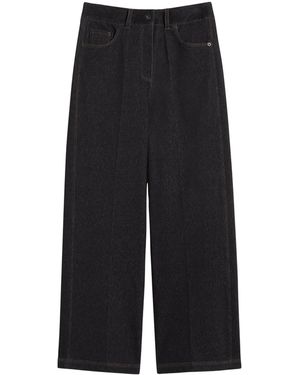 Max Mara Wide-Leg Jeans - Black