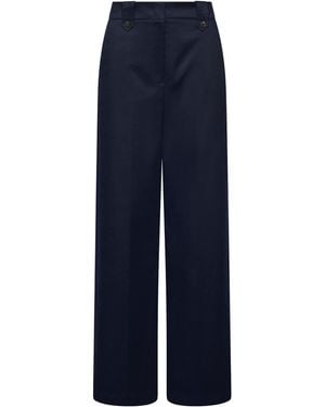 Marella Pleated Tailored Pants - Blue