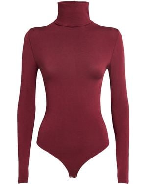 Wolford Rollneck Colorado Bodysuit - Red