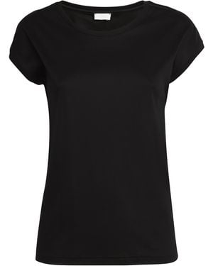 Zimmerli of Switzerland Sea Island Cotton T-Shirt - Black