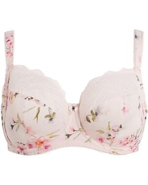 Fantasie Floral Lucia Side-Support Bra - Pink