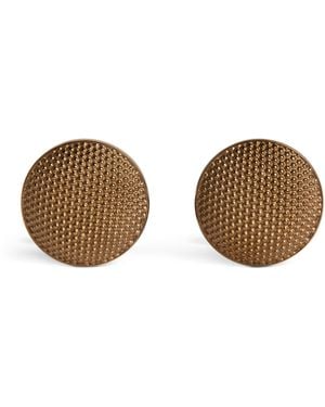 Giorgio Armani Bronze-Finish Sterling Cufflinks - Brown