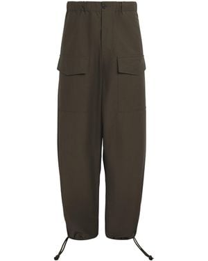 JW Anderson Parachute Cargo Trousers - Green