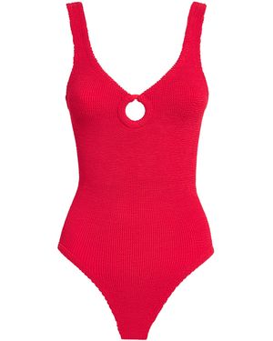 Hunza G Coverage Celine Swimsuit - Red