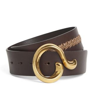Etro Paisley Hardware Waist Belt - Brown