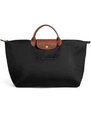 Longchamp Small Le Pliage Original Travel Bag - Black