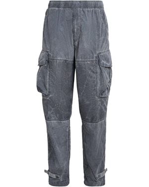 Stone Island Coated Cargo Trousers - Grey