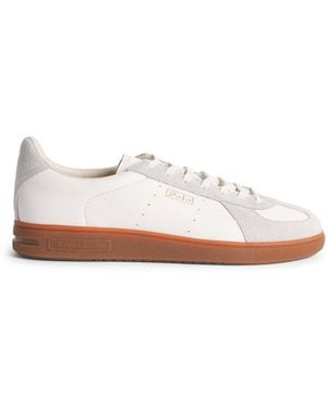 Polo Ralph Lauren Leather Bedford Trainers - White
