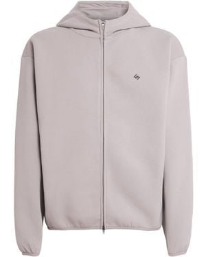 REPRESENT 247 247 Numbers Zip-Up Hoodie - Gray