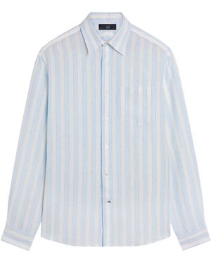 dunhill Linen Shirt - Blue