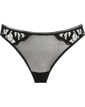 Maison Lejaby Sin Tanga Briefs - Grey