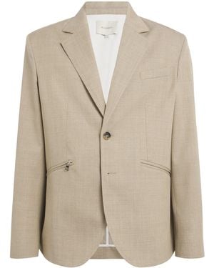 JW Anderson Wool Tailored Blazer - Natural