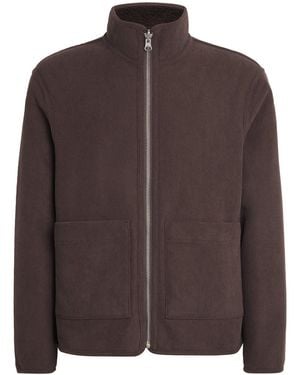 Wax London Corduroy Reversible Killick Jacket - Brown