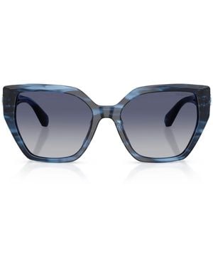 Swarovski Sk6044U Irregular Sunglasses - Blue