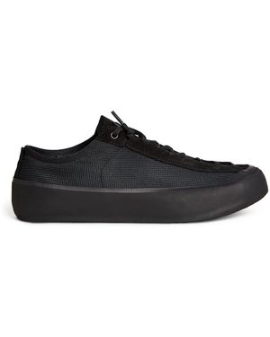 Stone Island Mesh Compass Low-Top Trainers - Black