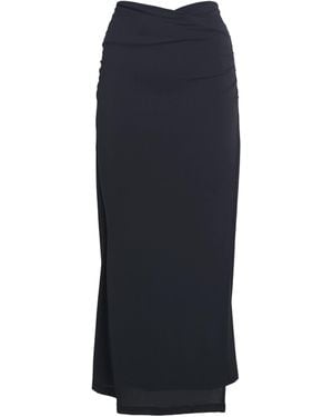 Wolford Crepe Jersey Midi Skirt - Blue