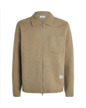 Samsøe & Samsøe Wool Hannes Overshirt - Green