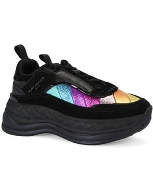 Kurt Geiger Kensington Pump Trainers - Blue