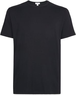 Sunspel Stretch-Tencel T-Shirt - Black