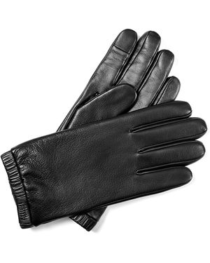 Aspinal of London Nappa Leather Gloves - Black