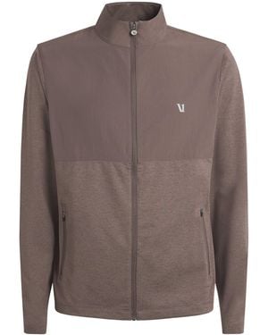 Vuori Sunday Element Track Jacket - Brown