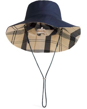 Barbour Showerproof Darla Bucket Hat - Blue