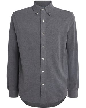 Ralph Lauren Cotton Featherweight Mesh Shirt - Grey