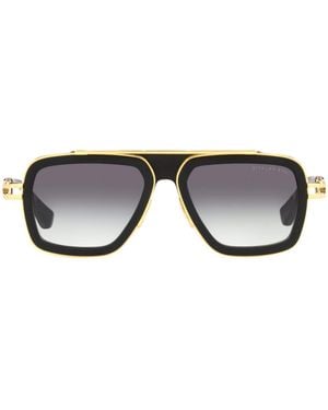 Dita Eyewear Lxn Evo Rectangle Sunglasses - Gray