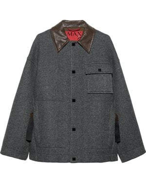 MAX&Co. Virgin Wool-Blend Coat - Grey
