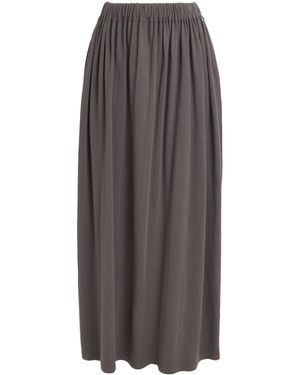 Extreme Cashmere Cotton-Cashmere Mary Maxi Skirt - Brown