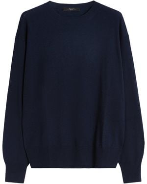 Weekend by Maxmara Wool-Cashmere Jumper - Blue