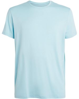 Derek Rose Basel Lounge T-Shirt - Blue