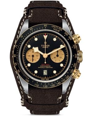 Tudor Bay Stainless Steel Watch - Black