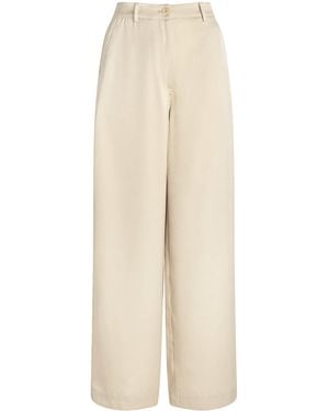 Claudie Pierlot Wide-Leg Trousers - Natural