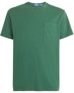 Polo Ralph Lauren Cotton Pocket T-Shirt - Green