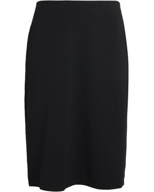 Skims Smooth Layers Midi Skirt - Black