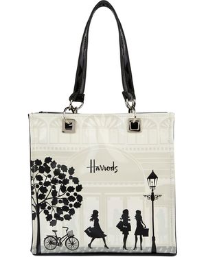 Harrods Knightsbridge Storefront Medium Shopper - Multicolour