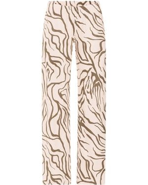 Hanro Cotton Loungy Nights Pyjama Trousers - White