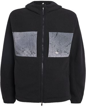 REPRESENT 247 Ripstop Borg Fleece Jacket - Black