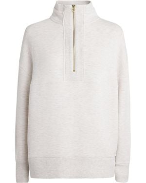 Varley Doublesoft Molly Half-Zip Sweatshirt - White