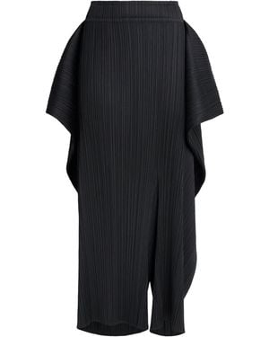 Pleats Please Issey Miyake Module Trousers - Black