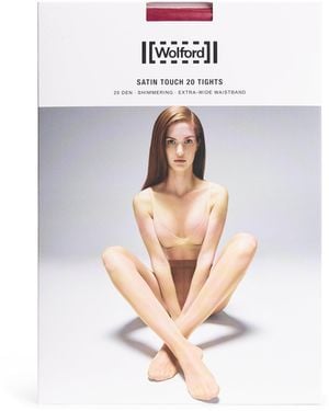 Wolford Satin Touch 20 Tights - White