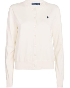 Polo Ralph Lauren Cotton-blend Cardigan - White