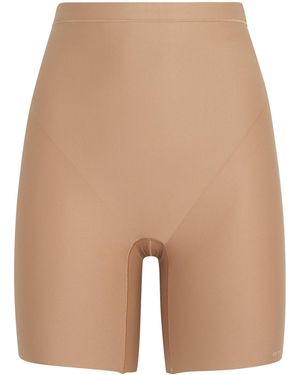 Skims Core Sculpt Mid-Waist Shorts - Natural