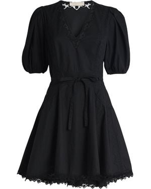 Ulla Johnson Cotton Camila Mini Dress - Black
