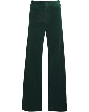 Polo Ralph Lauren Corduroy Beaton Flare Trousers - Green
