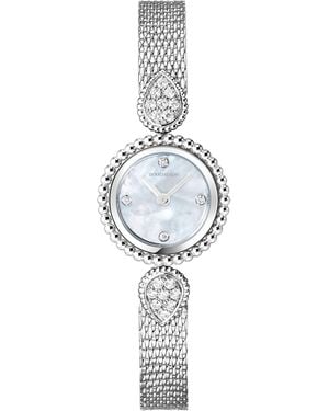 Boucheron Steel And Diamond Serpent Bohème Watch - Metallic