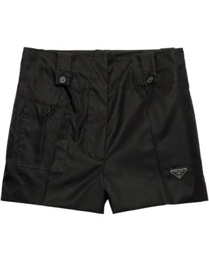 Prada Re-Nylon Shorts - Black